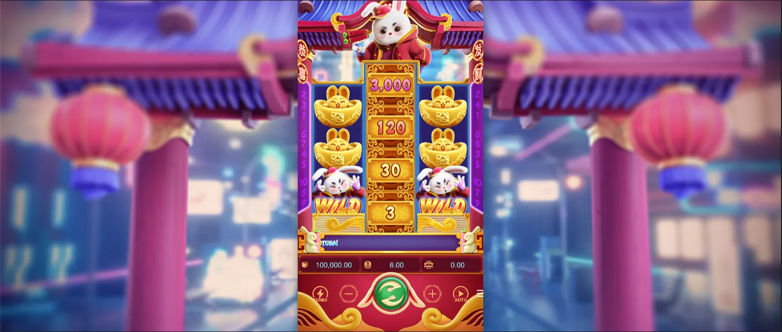 Fortune Rabbit jackpot moment