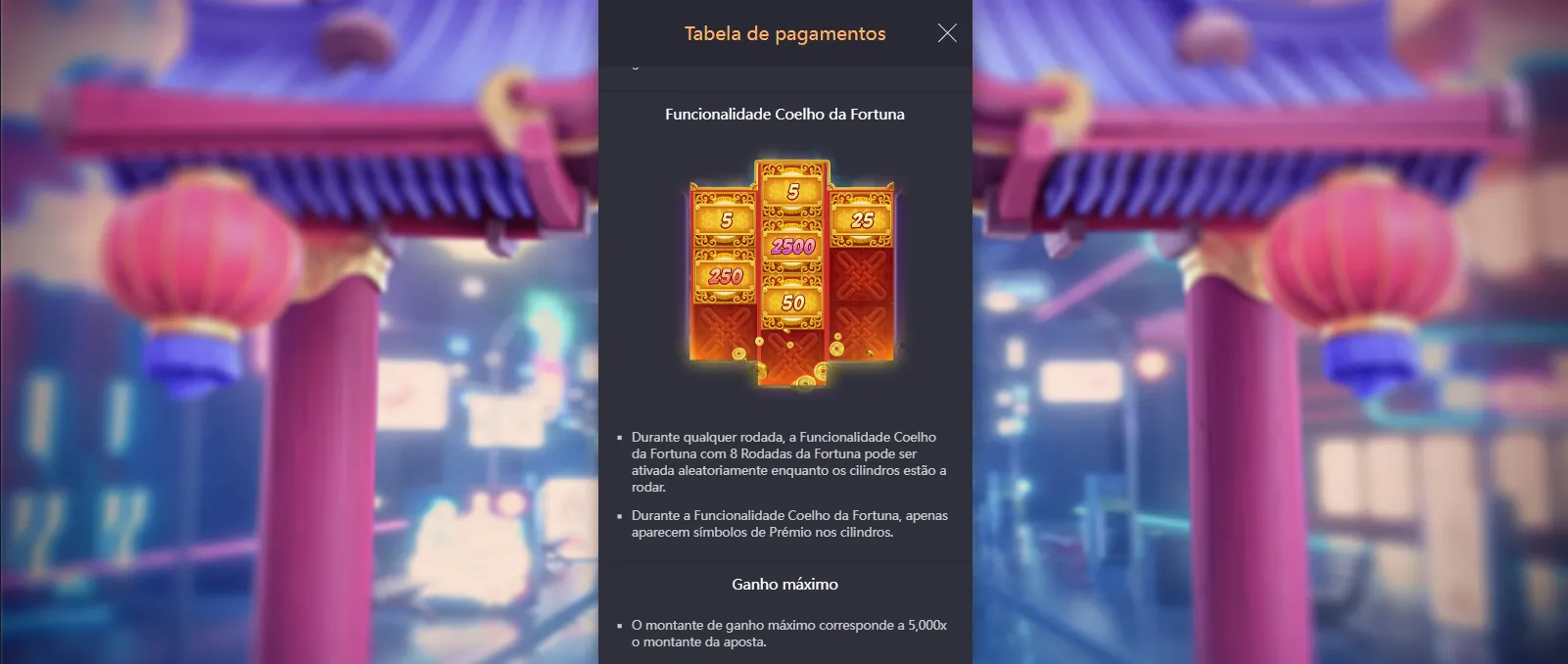 Fortune Rabbit bonus round